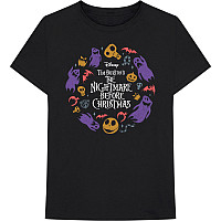 The Nightmare Before Christmas t-shirt, Character Flight Black, men´s