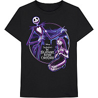 The Nightmare Before Christmas t-shirt, Purple Graveyard Black, men´s