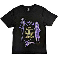 The Nightmare Before Christmas t-shirt, Purple Characters V.2 Black, men´s