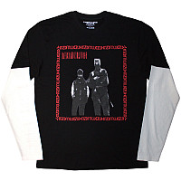 Twenty One Pilots t-shirt long rukáv, Run Frame Black & White, men´s