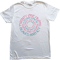 Twenty One Pilots t-shirt, Circular White, men´s