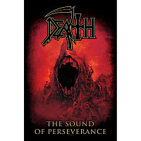 Death textile banner 70cm x 106cm, Sound Of Perseverance