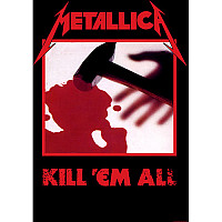Metallica textile banner 70cm x 106cm, Kill Em All