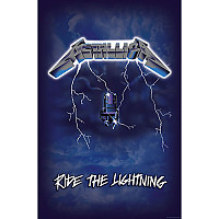 Metallica textile banner 70cm x 106cm, Ride The Lightning