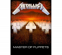 Metallica textile banner 70cm x 106cm, Master Of Puppets