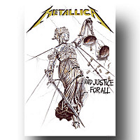 Metallica textile banner 70cm x 106cm, And Justice For All