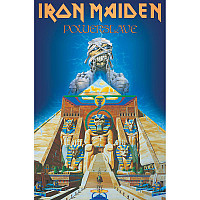 Iron Maiden textile banner 68cm x 106cm, Powerslave