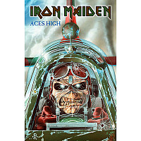 Iron Maiden textile banner 68cm x 106cm, Aces High