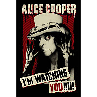 Alice Cooper textile banner PES 70cm x 106cm, I'm Watching You