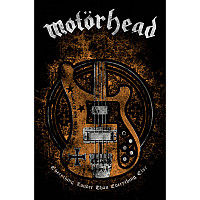 Motorhead textile banner 70cm x 106cm, Lemmy's Bass