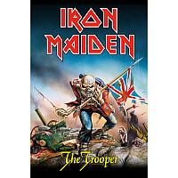 Iron Maiden textile banner 68cm x 106cm, The Trooper
