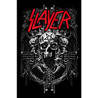 Slayer textile banner 70cm x 106cm, Demonic