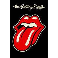 Rolling Stones textile banner 70cm x 106cm, Tongue