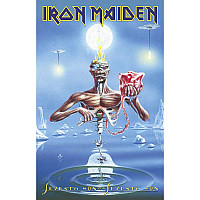 Iron Maiden textile banner 70cm x 106cm, Seventh Son
