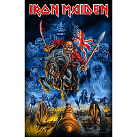 Iron Maiden textile banner 70cm x 106cm, England