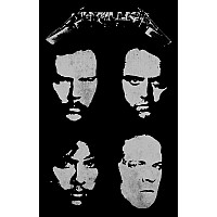 Metallica textile banner 70cm x 106cm, Black Album