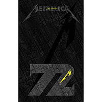 Metallica textile banner 70cm x 106cm, Charred M72