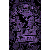 Black Sabbath textile banner 70cm x 106cm, Lord Of This World