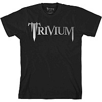 Trivium t-shirt, Classic Logo Metallic Print Black, men´s