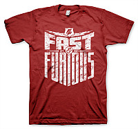 Fast & Furious t-shirt, EST. 2007 Red, men´s
