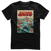 Čelisti t-shirt, Water Poster Black, men´s