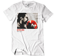 Big Lebowski t-shirt, Bowling With Jesus White, men´s