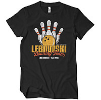 Big Lebowski t-shirt, Lebowski Bowling Team Black, men´s