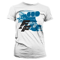 Fast & Furious t-shirt, Engine White Girly, ladies