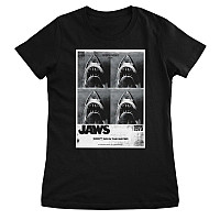 Čelisti t-shirt, Don't Go In The Water Black, ladies