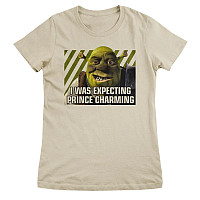 Shrek t-shirt, I Was Expecting Prince Charming Girly Khaki, ladies