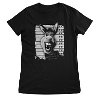 Shrek t-shirt, Donkey MugShot Girly Black, ladies