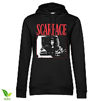 Scarface mikina, Tony Montana - The Power Organic Girly Black, ladies