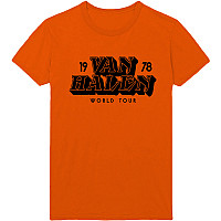 Van Halen t-shirt, World Tour '78, men´s