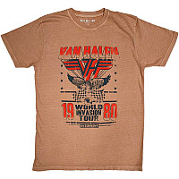 Van Halen t-shirt, World Invasion Pink Eco Friendly, men´s