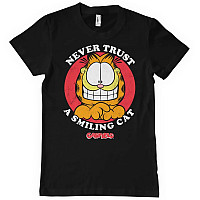 Garfield t-shirt, Never Trust A Smiling Cat Black, men´s