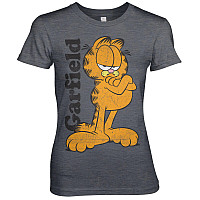 Garfield t-shirt, Garfield Girly Dark Heather, ladies