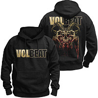 Volbeat mikina, Bleeding Crown Skull with back print, men´s