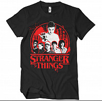 Stranger Things t-shirt, Stranger Things Distressed Black, men´s