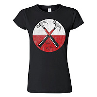 Pink Floyd t-shirt, The Wall Hammers Girly Black, ladies
