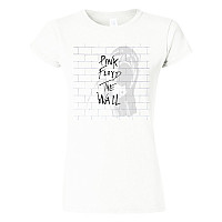 Pink Floyd t-shirt, The Wall Girly White, ladies