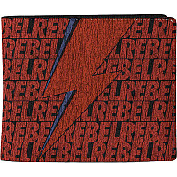 David Bowie purse PU 11 x 10 x 1 cm, Rebel Rebel Red