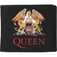 Queen purse PU 11 x 10 x 1 cm, Crest Black