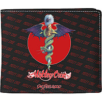 Motley Crue purse PU 11 x 10 x 1 cm, Dr Feelgood 2 Black