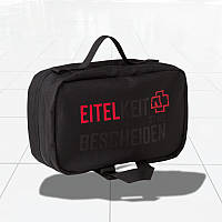 Rammstein kosmetická travel taška 23cm x 15cm x 10cm, Eitelkeit Black, unisex