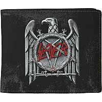 Slayer purse PU 11 x 10 x 1 cm, Silver Eagle Black