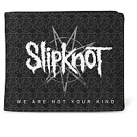 Slipknot purse PU 11 x 10 x 1 cm, Wanyk Unsainted Black