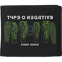 Type O Negative purse PU 11 x 10 x 1 cm, Dead Again Black