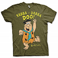 The Flinstones t-shirt, Yabba Dabba Doo Green, men´s