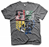 Harry Potter t-shirt, Dorm Crest Dark Grey, men´s