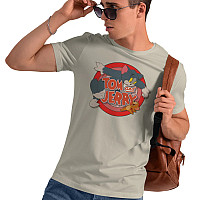 Tom & Jerry t-shirt, Retro Logo Khaki, men´s